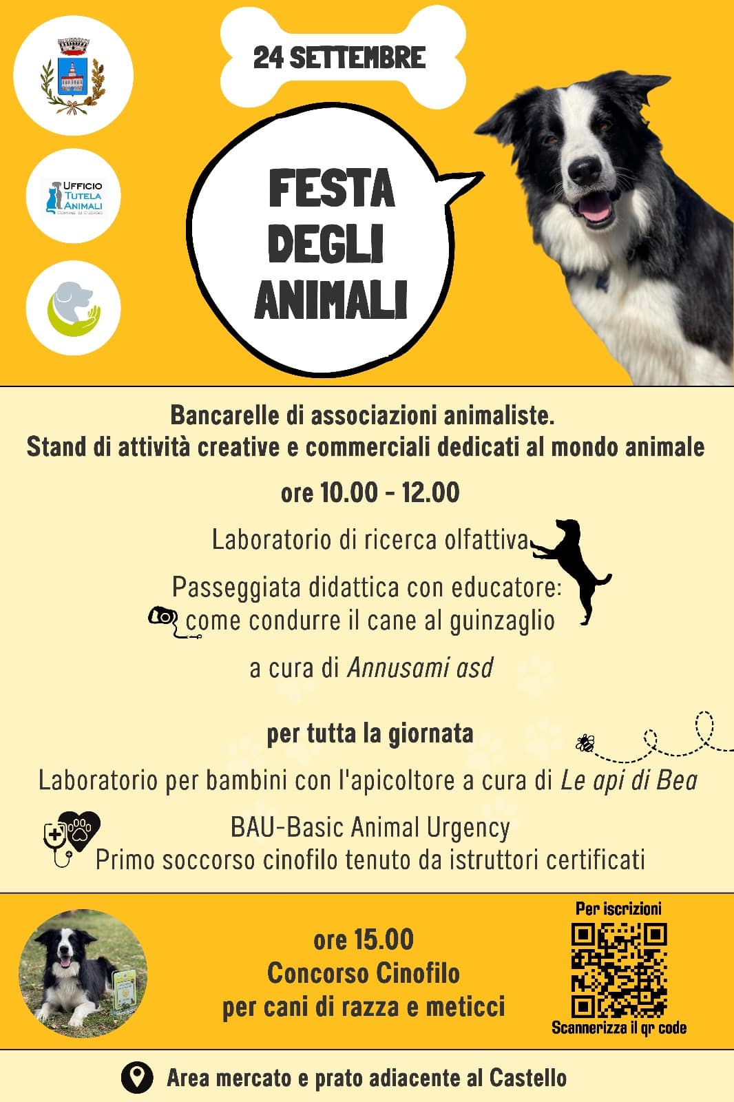 Cusago, domenica 24 la Festa degli Animali: ci sarà anche l’Allevamento I Fontanili