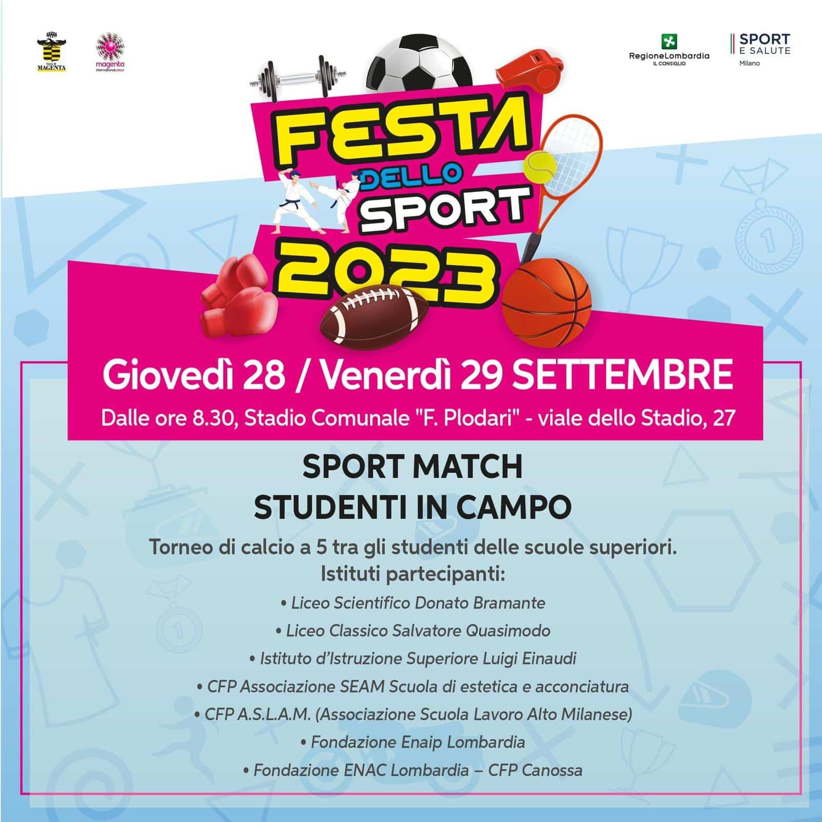 Maltempo (previsto): Magenta, Sport Match slitta al 28 e 29 settembre