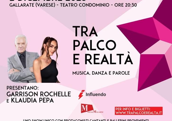 A Gallarate “Tra palco e realtà” con i ragazzi di Amici e non solo