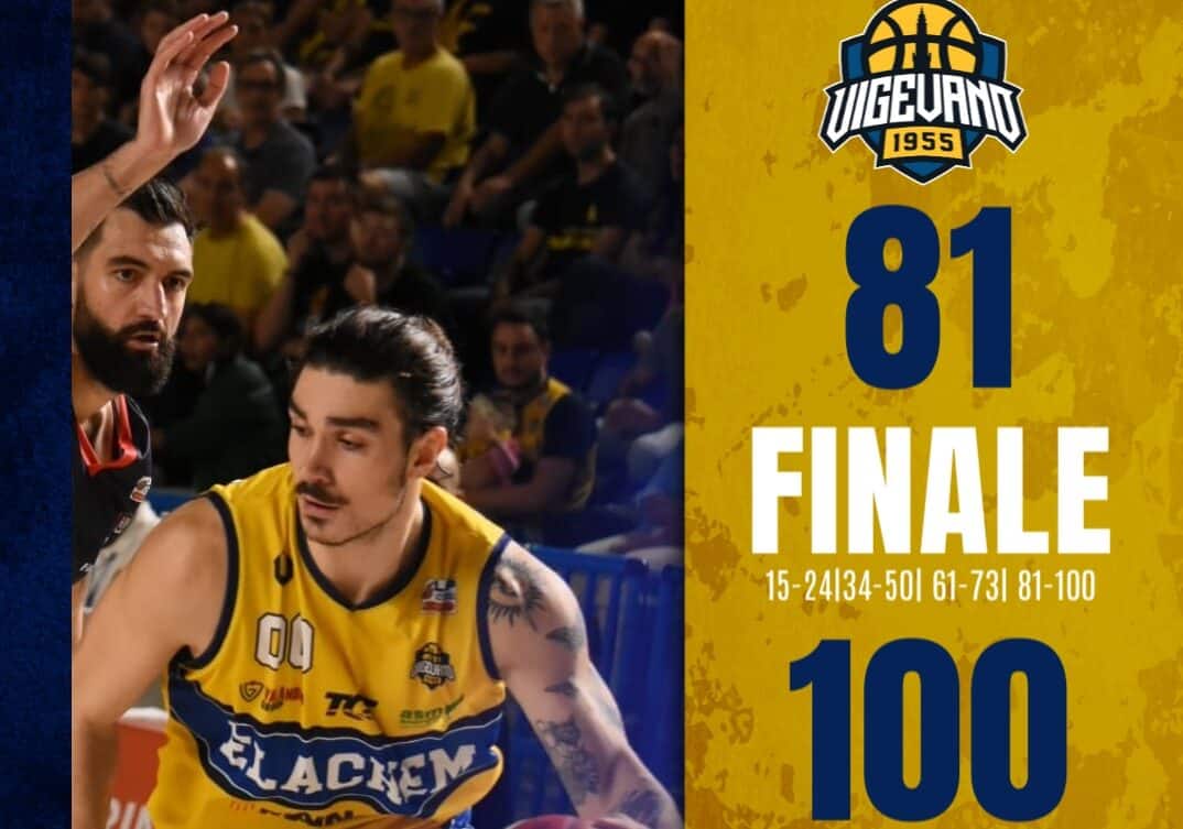 Basket A2: un’Urania sontuosa, l’Elachem Vigevano cede in casa