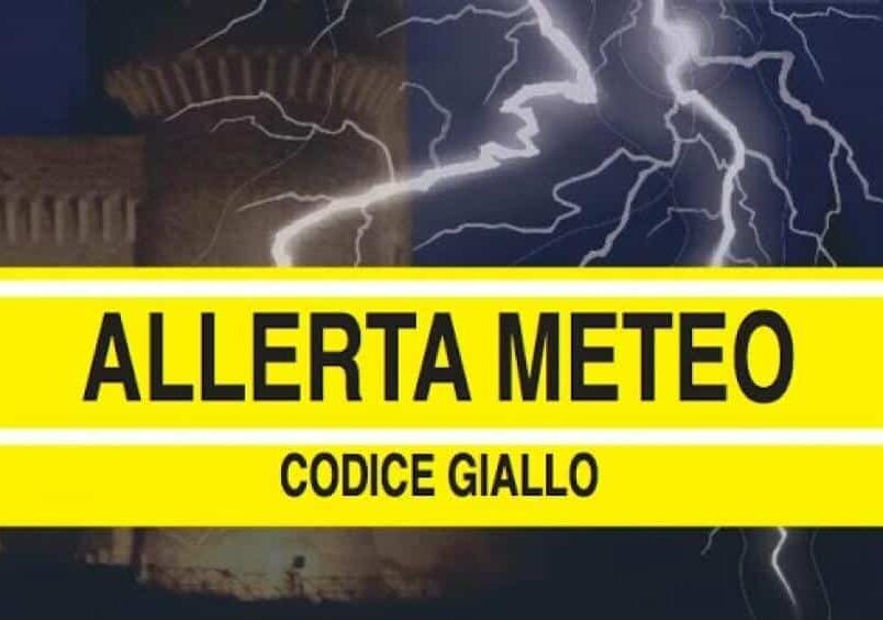 Allerta meteo gialla su Milano e arancione in altre parti di Lombardia