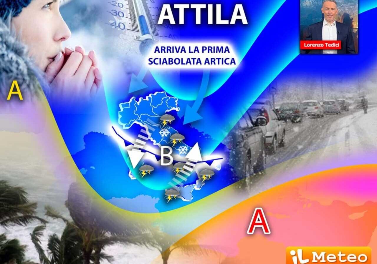Ilmeteo.it:  in arrivo la ‘sciabolata artica’, Milano va sottozero