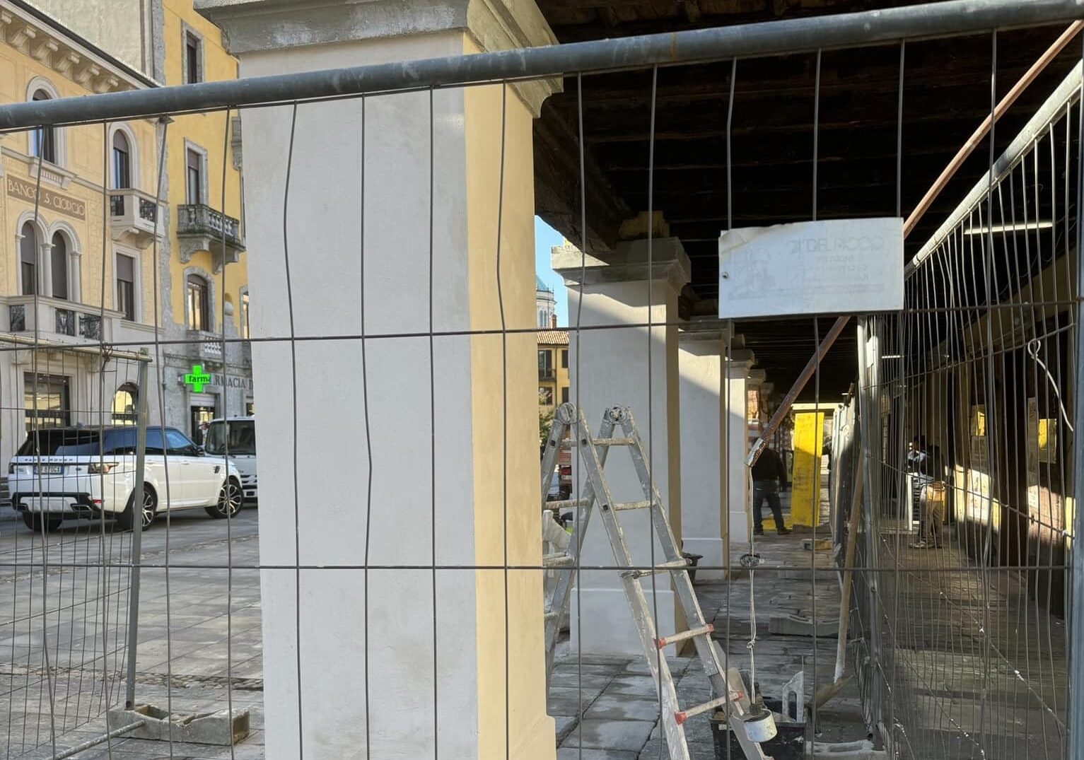 Magenta: i Portici iniziano a disvelare la loro antica bellezza