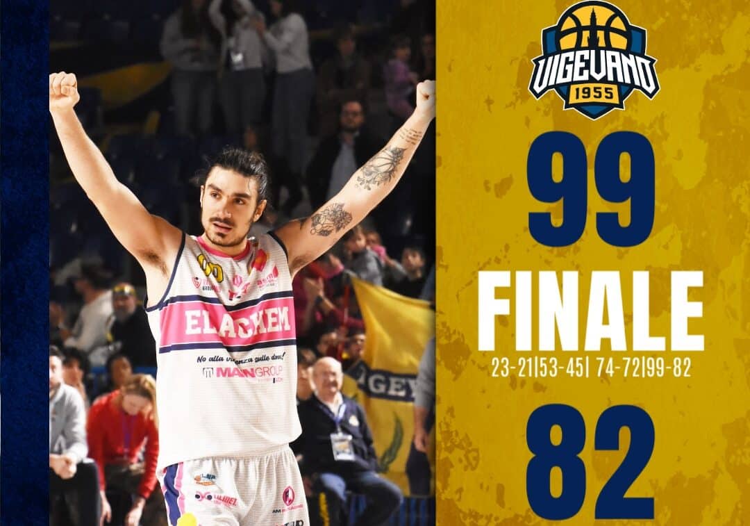 Basket A2: Vigevano si prende lo ‘scalpo’ di Cantù e fa festa