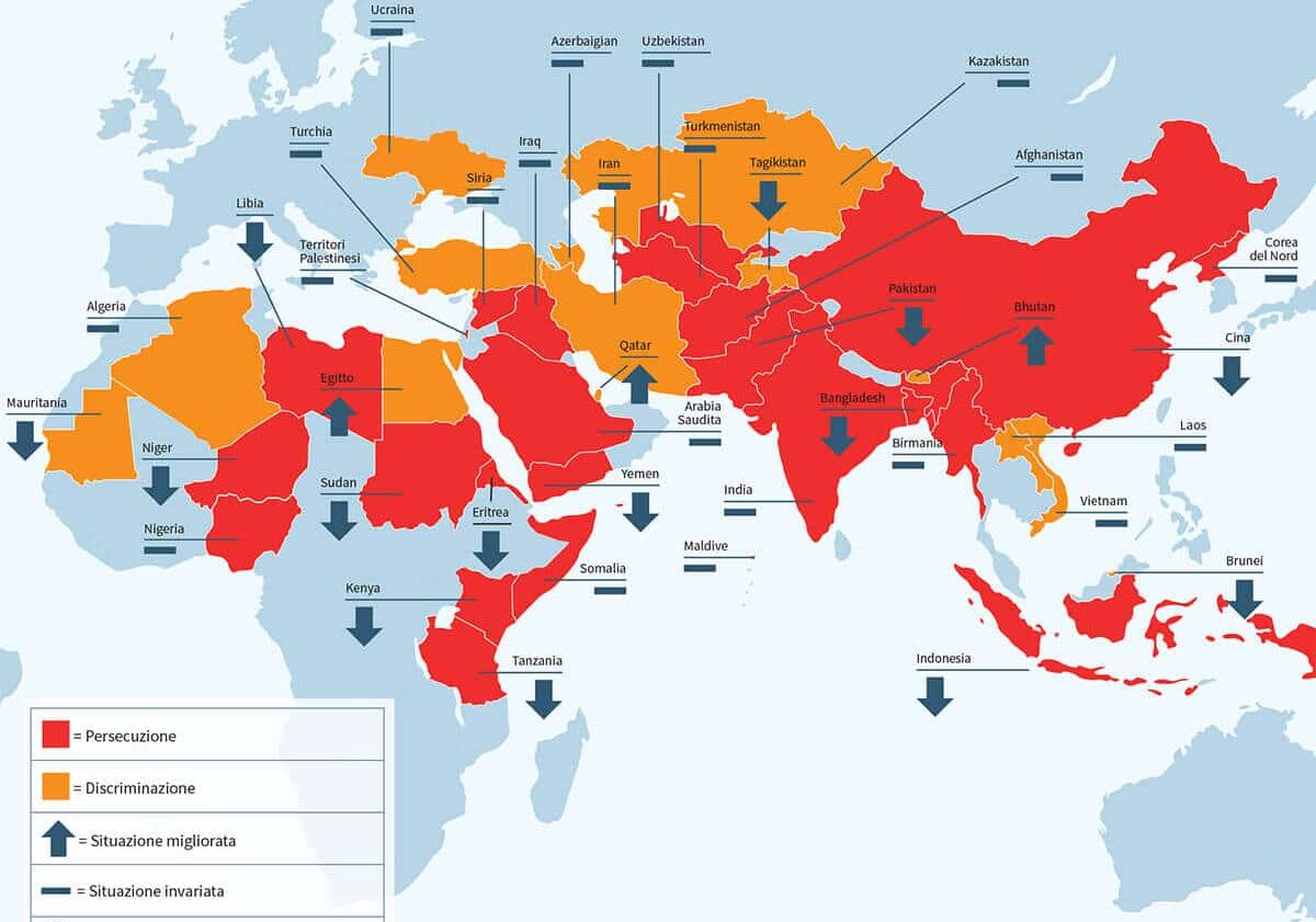 I tanti perseguitati nel mondo e le troppe guerre dimenticate