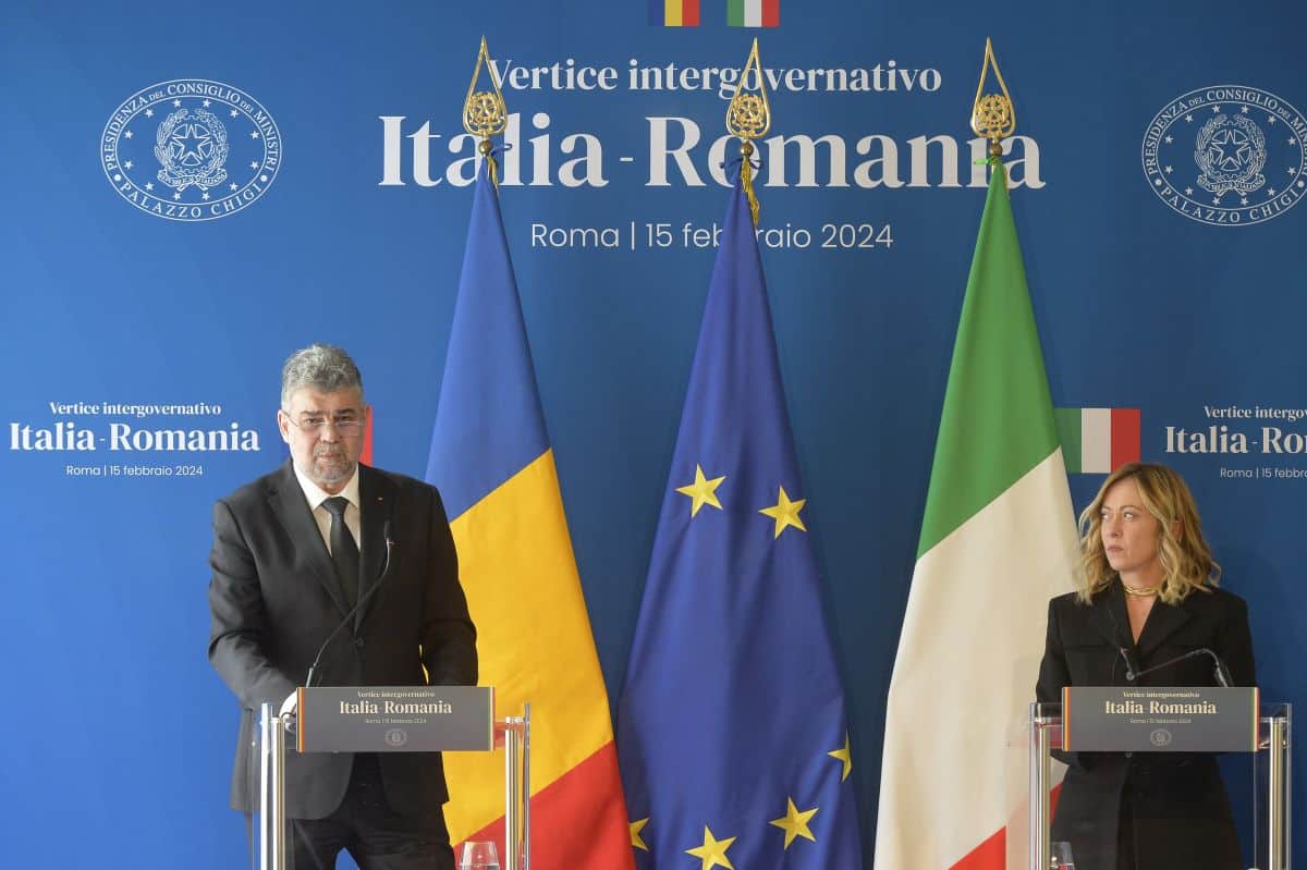 Italia-Romania, Meloni “Relazioni molto forti”