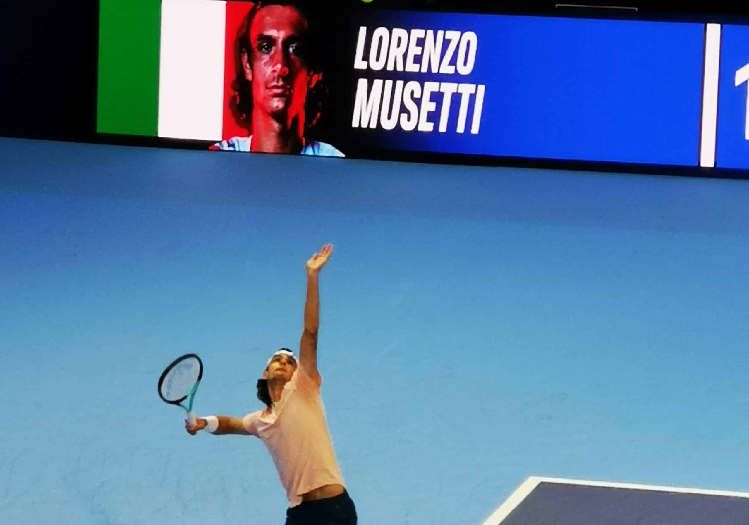 Il ritorno del Magnifico ‘diamante’ Musetti. E domani, sfida con Alcaraz..