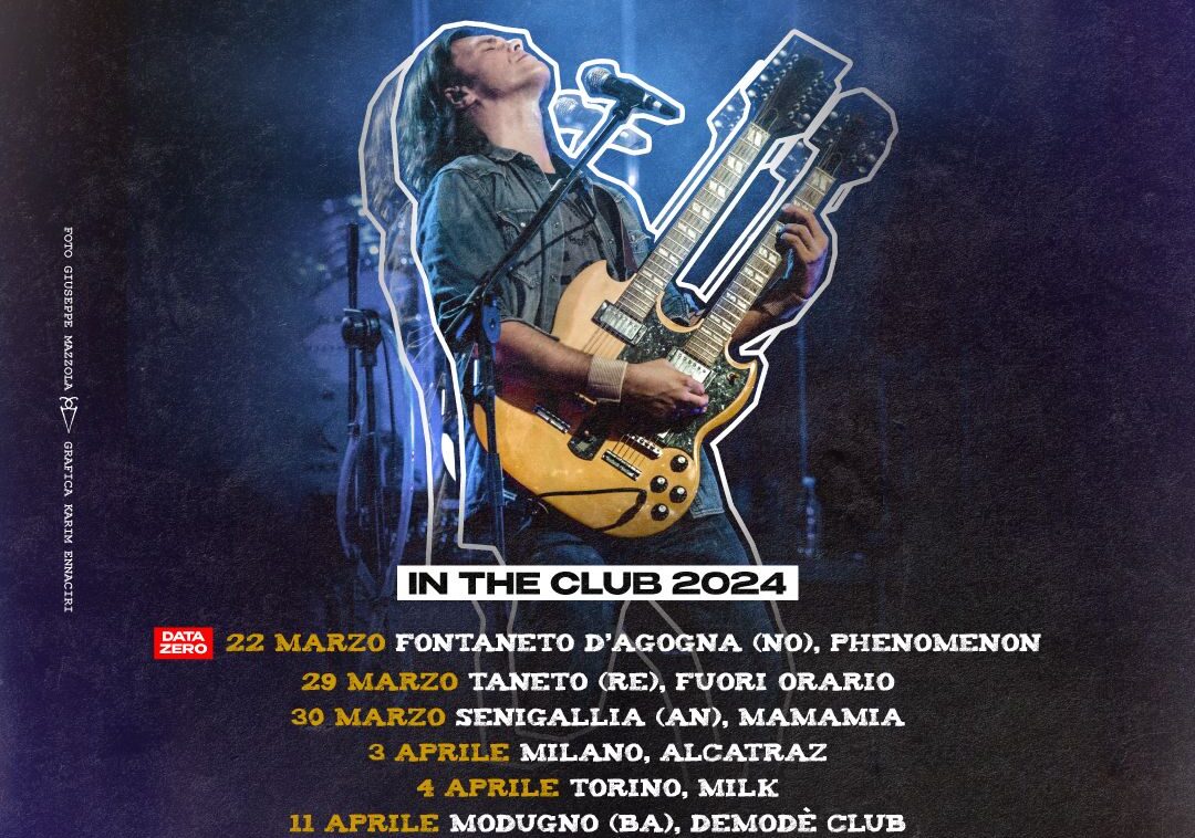 Prosegue questa sera dall’Alcatraz di Milano il nuovo tour di Gianluca Grignani