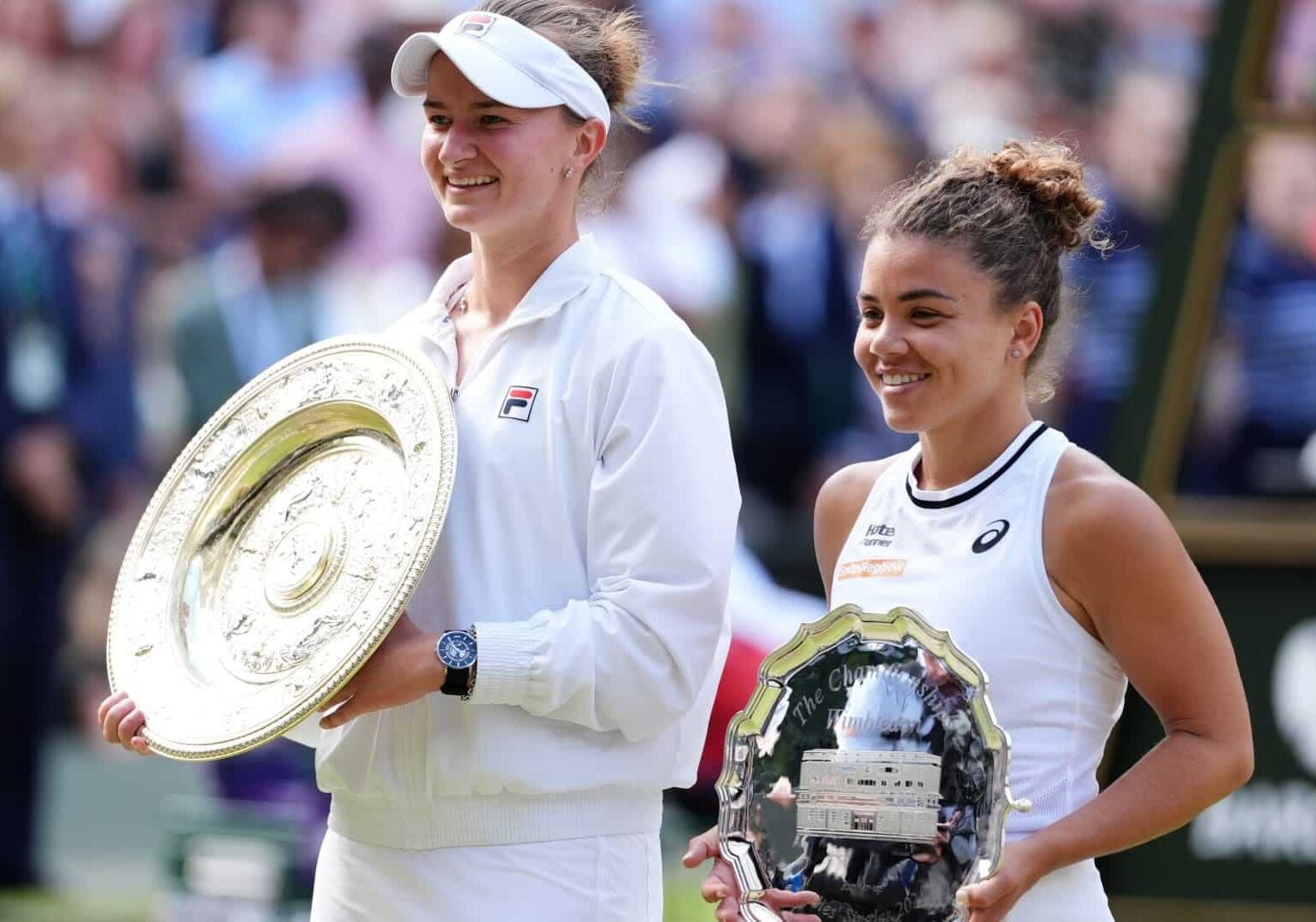Wimbledon: il trionfo di Barbora e la carezza a Jana Novotna, anima fragile