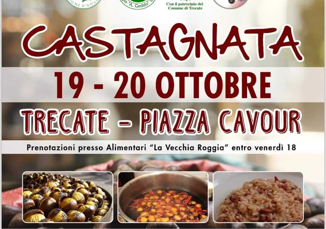 A Trecate nel fine settimana la tradizionale “Castagnata con gli Alpini”