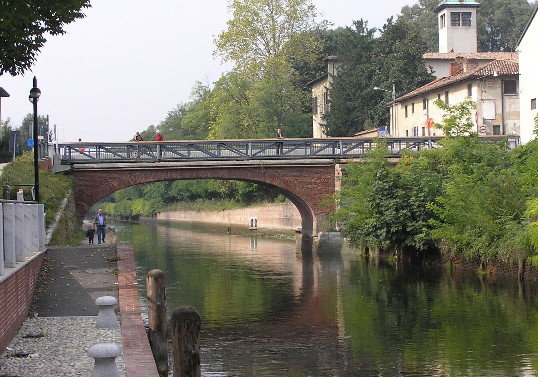 Chiuso da lunedì 11 novembre il tratto lungo il Naviglio a Magenta