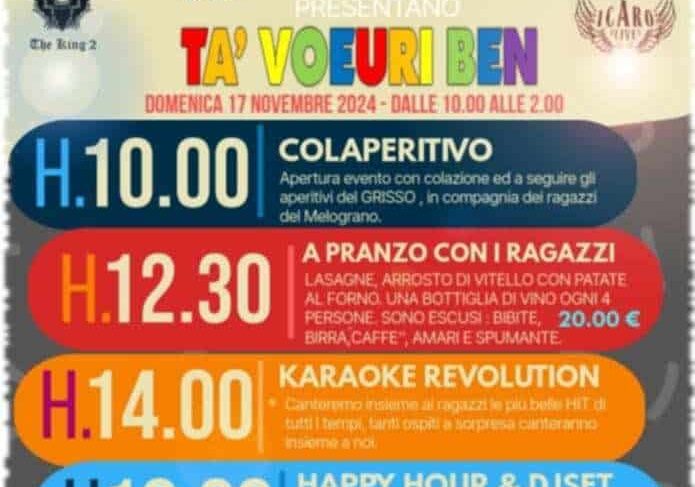 “Divertendosi facendo del bene” con ANFASS Icaro con la ‘Ta vori ben’