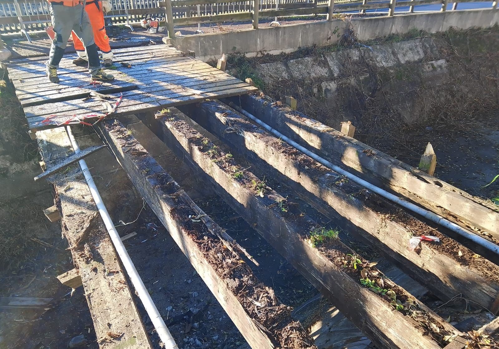 Magenta, passerella ciclopedonale: partiti i lavori