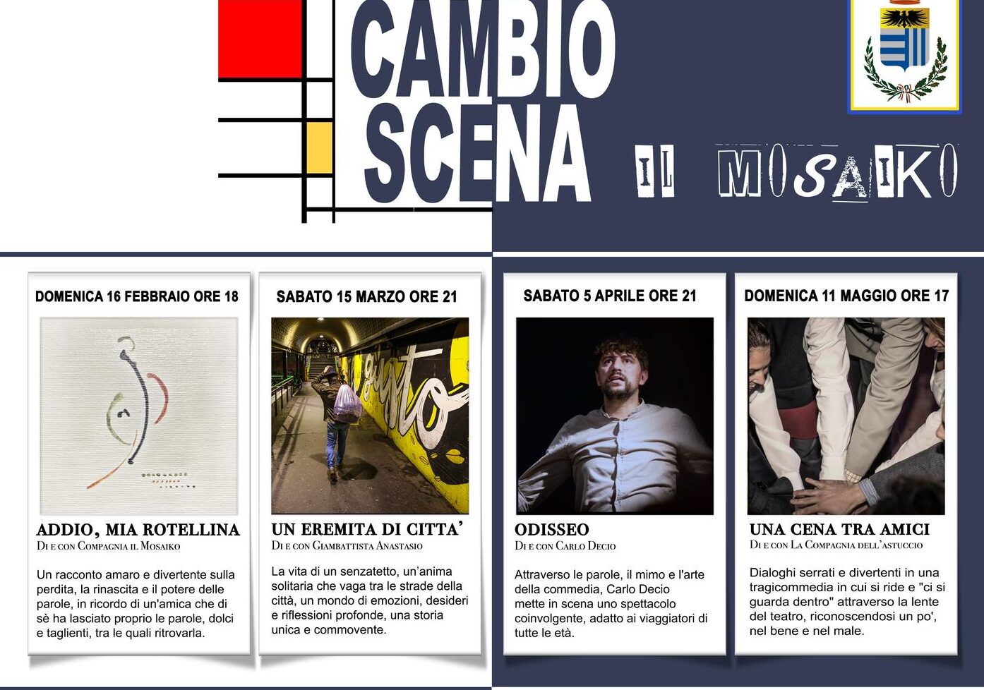 Corbetta con Il Mosaiko riparte ‘Cambio Scena Festival’