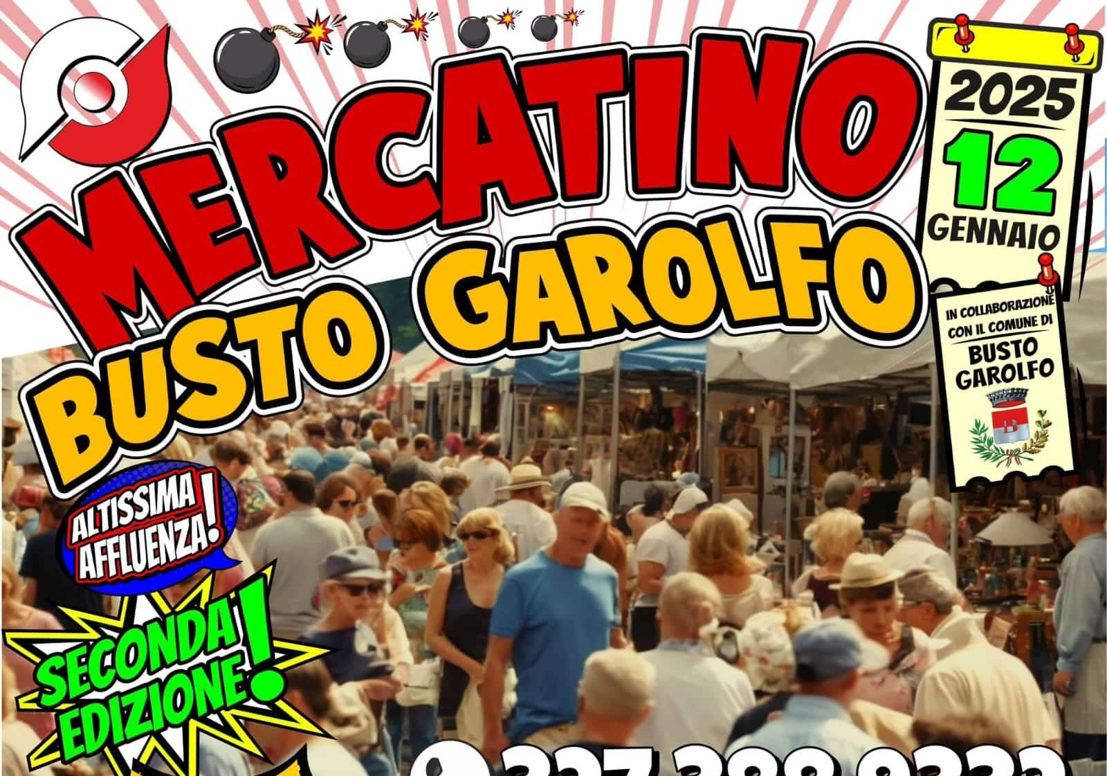 Busto Garolfo: domenica la seconda edizione del mercato delle Pulci