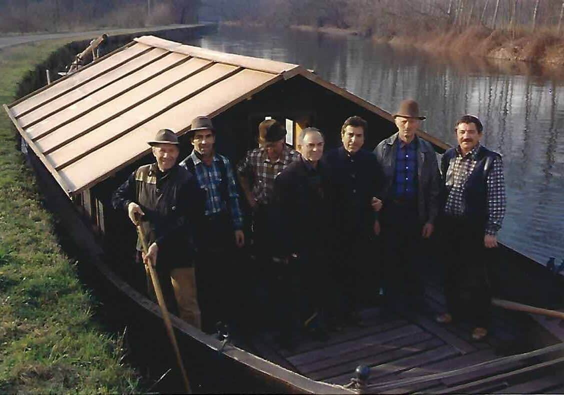 Una foto storica in memoria di Ermanno Tunesi