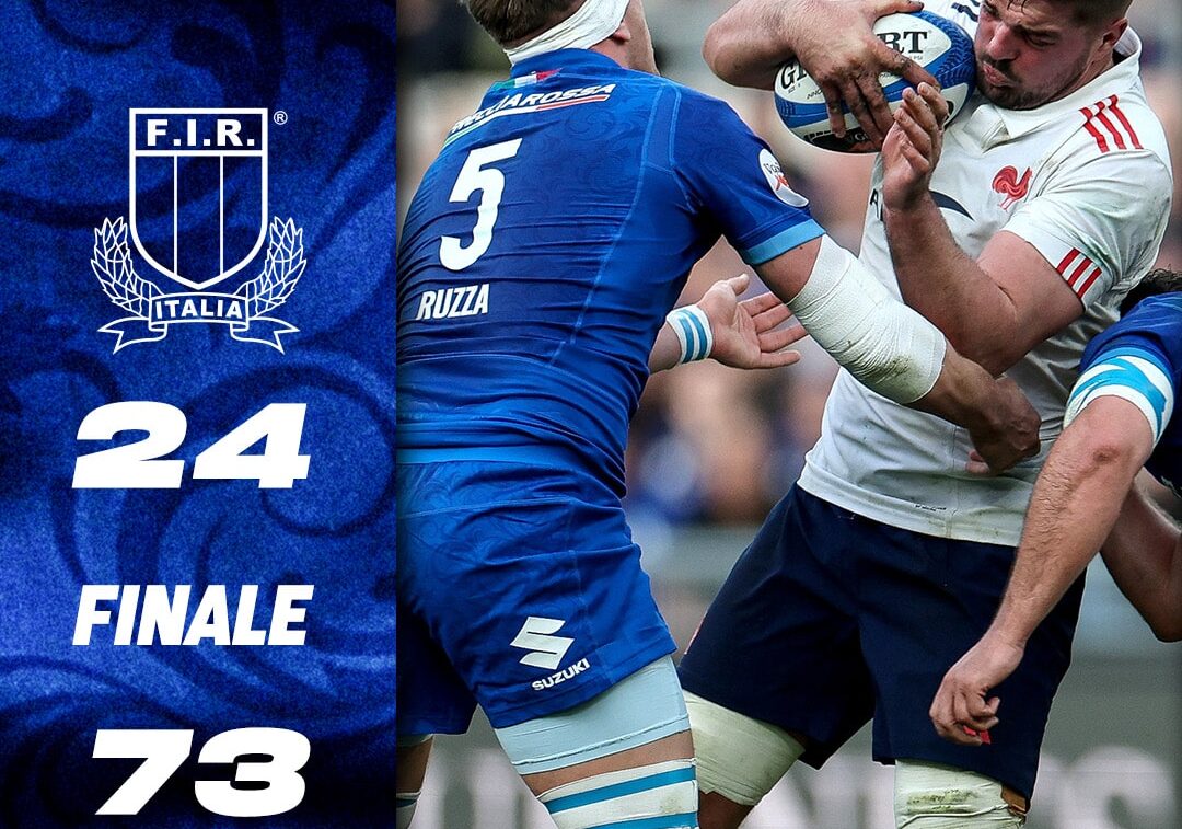 Italrugby, i galletti francesi sono troppo forti: che imbarcata..