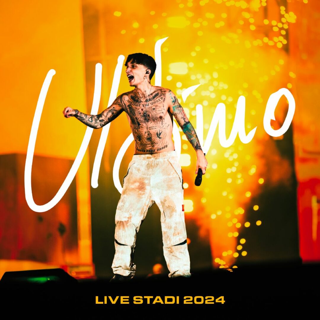 Dal 23 maggio “Live Stadi 2024”, il nuovo live album di Ultimo