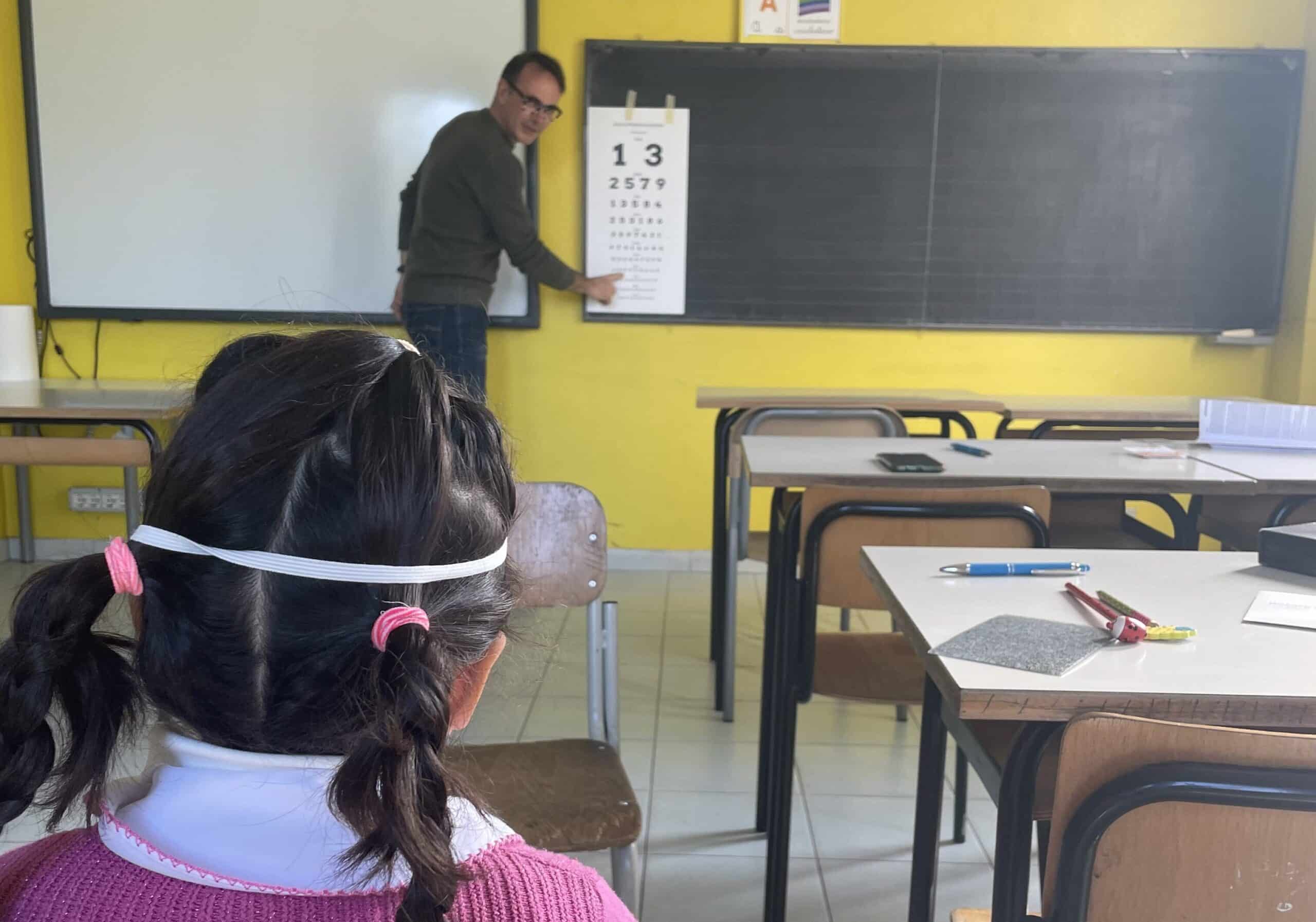 Screening visivo a scuola con il Rotary Club Magenta