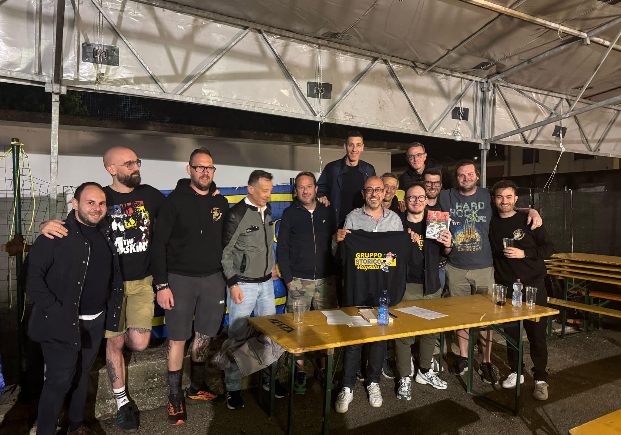 “Solo gli Ultras vincono sempre !” Seratone col Gruppo Storico Magenta insieme a Pierluigi Spagnolo