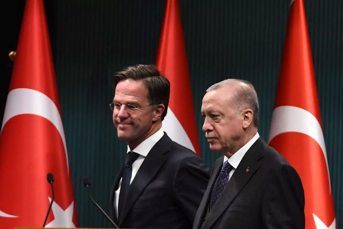 Turchia, Erdogan riceve Rutte “Aumentati gli sforzi per la pace in Ucraina”