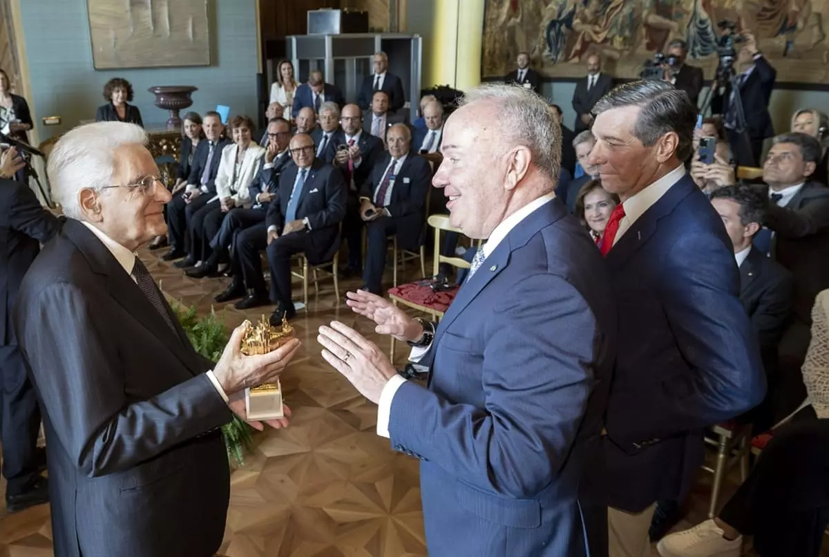 Mattarella incontra una delegazione della NIAF in occasione del 50° anniversario
