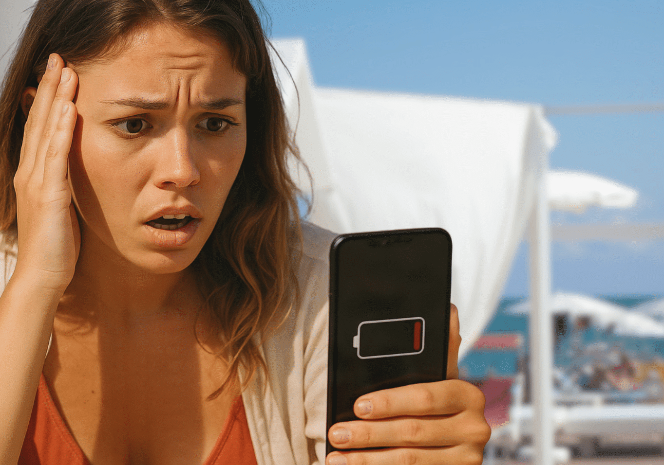 In spiaggia col telefono scarico? La soluzione arriva.. da Rimini