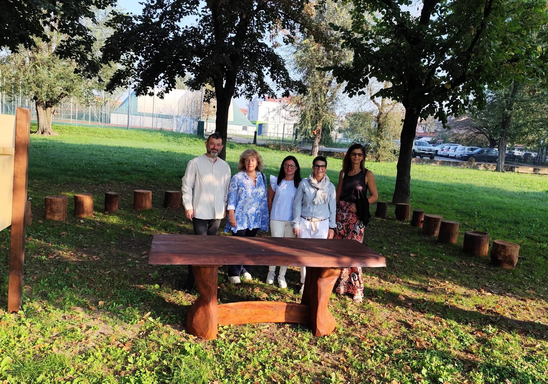 Zibido San Giacomo. Studio all’aperto a scuola con la nuova Aula Tronchi