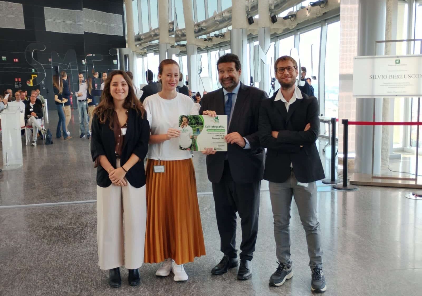 Verde Pulito: Bareggio premiata in Regione Lombardia