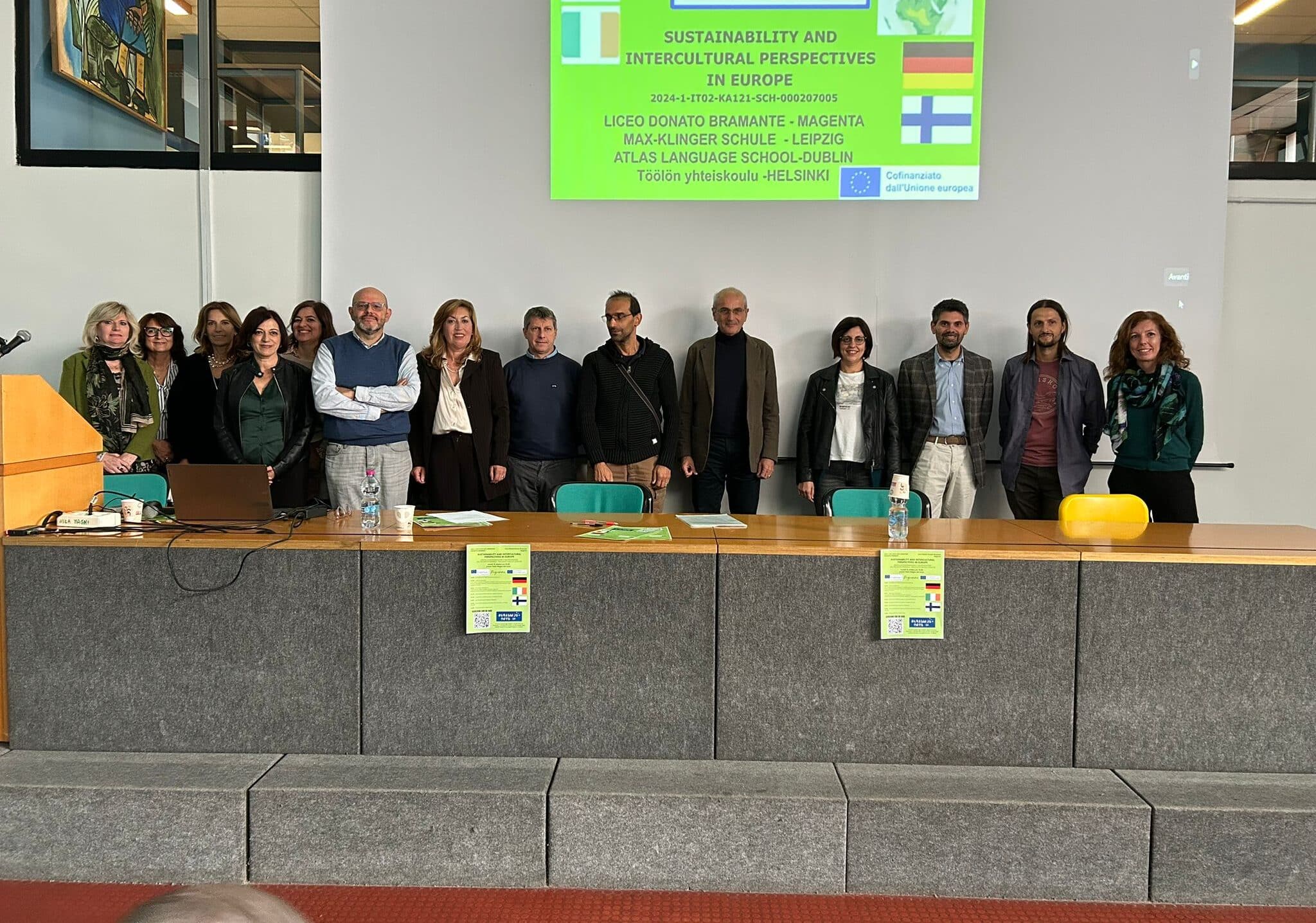 Magenta, una ventata d’Europa al Liceo Scientifico Bramante