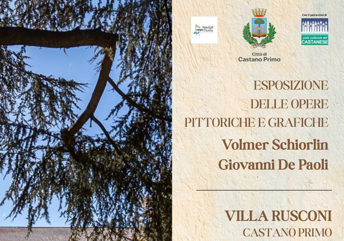 Castano Primo. Mostra d’arte di Volmer Schiorlin e Giovanni De Paoli