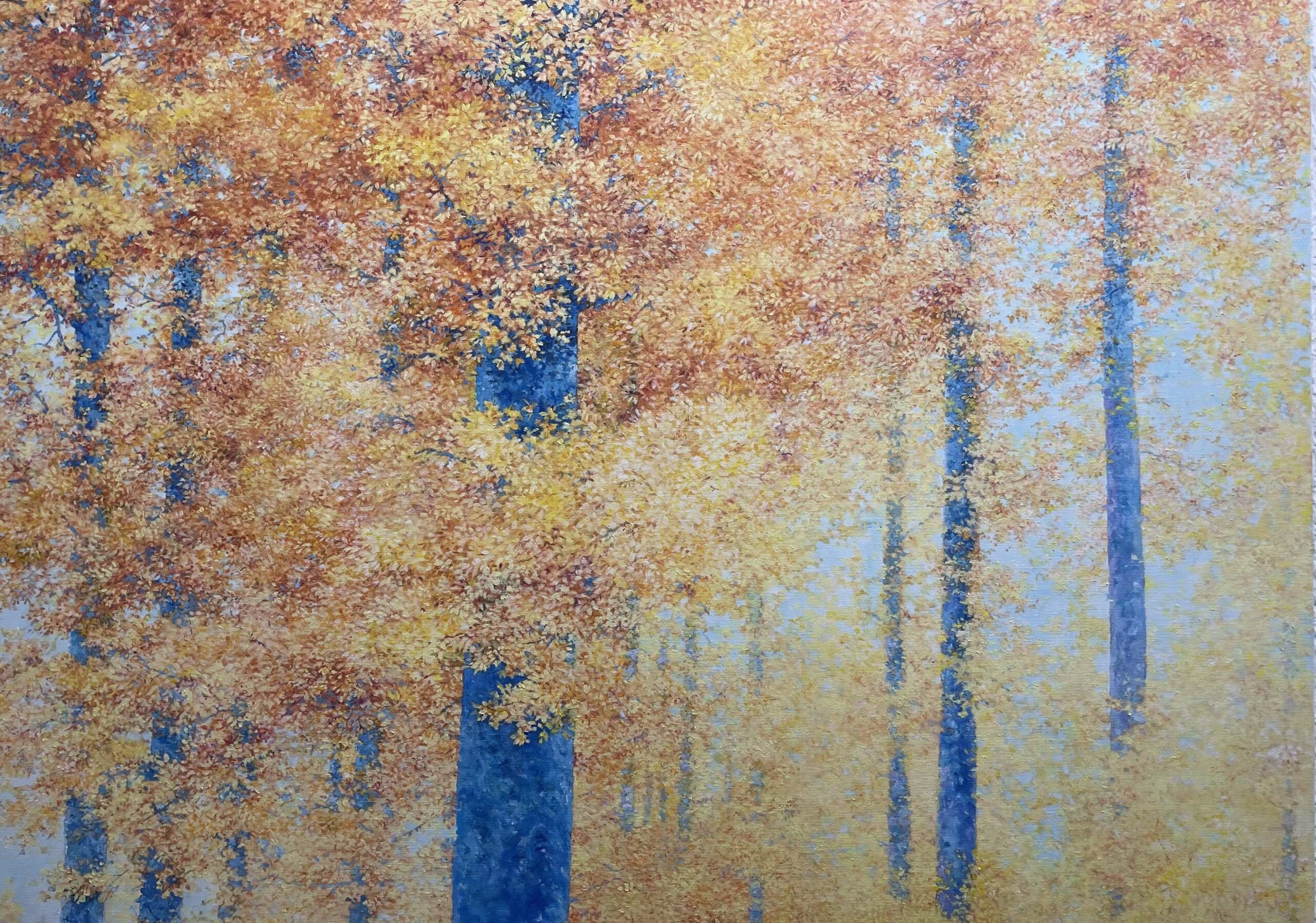 “L’albero è l’uomo che vorrei essere”. La poesia di Ubertiello in Galleria Magenta