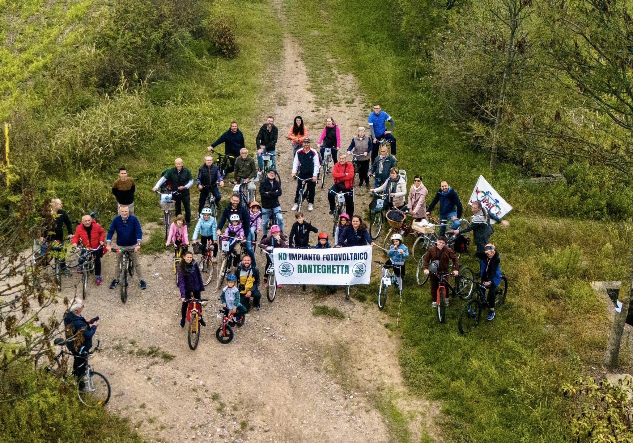 No Ranteghetta, sabato tutti in bici col Comitato del NO