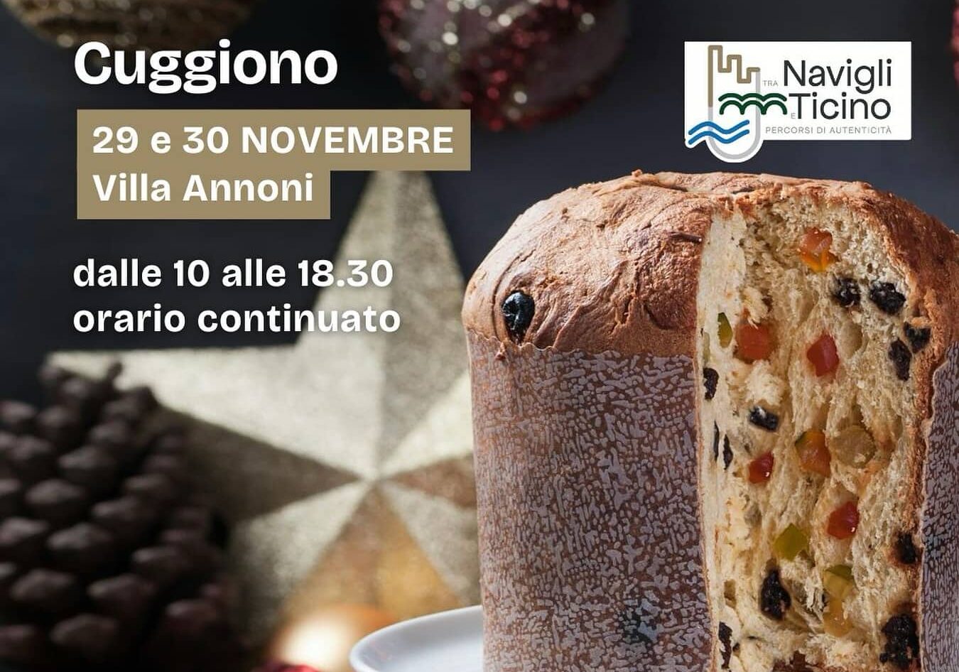 La Nobile Arte del Panettone da oggi a Cuggiono in Villa Annoni