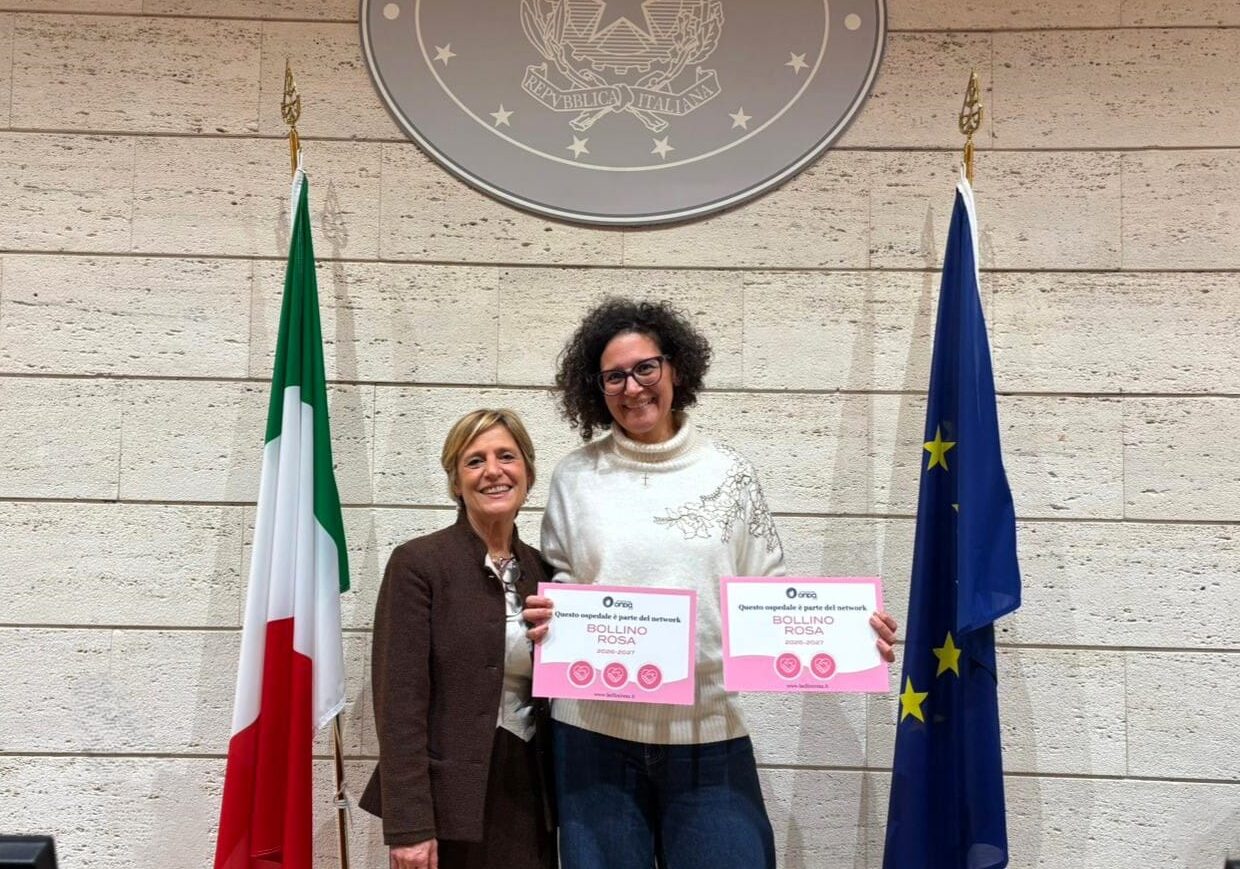 Salute donna: 3 Bollini Rosa a IRCCS Maugeri Pavia e 2 a IRCCS Maugeri Milano assegnati da Fondazione Onda
