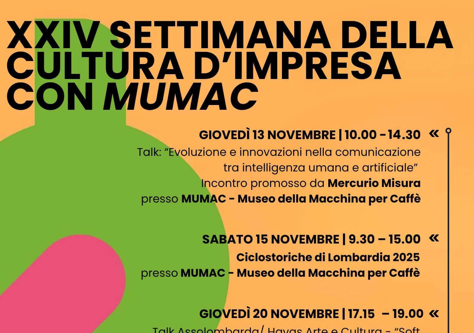 Binasco. MUMAC partecipa alla XXIV Settimana della Cultura d’Impresa di Confindustria e Museimpresa