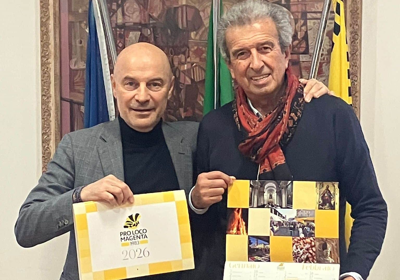 Presentato al Sindaco il Calendario Pro Loco Magenta 2026