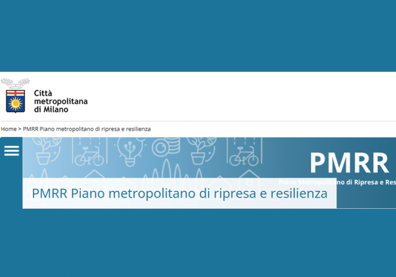 PMRR, pubblicato il bando: i Comuni possono presentare i progetti fino al 28 febbraio