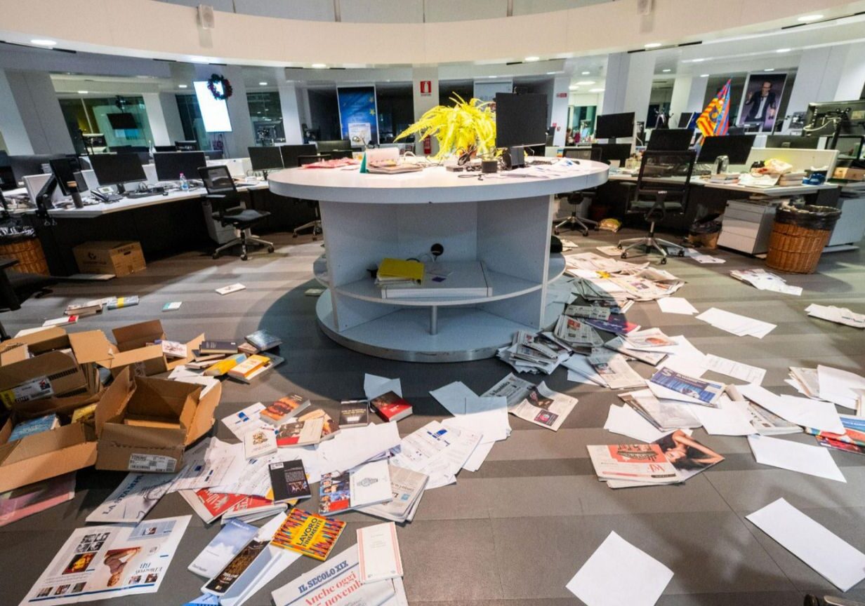 Quell’assalto dei pro Pal al giornale sbagliato …