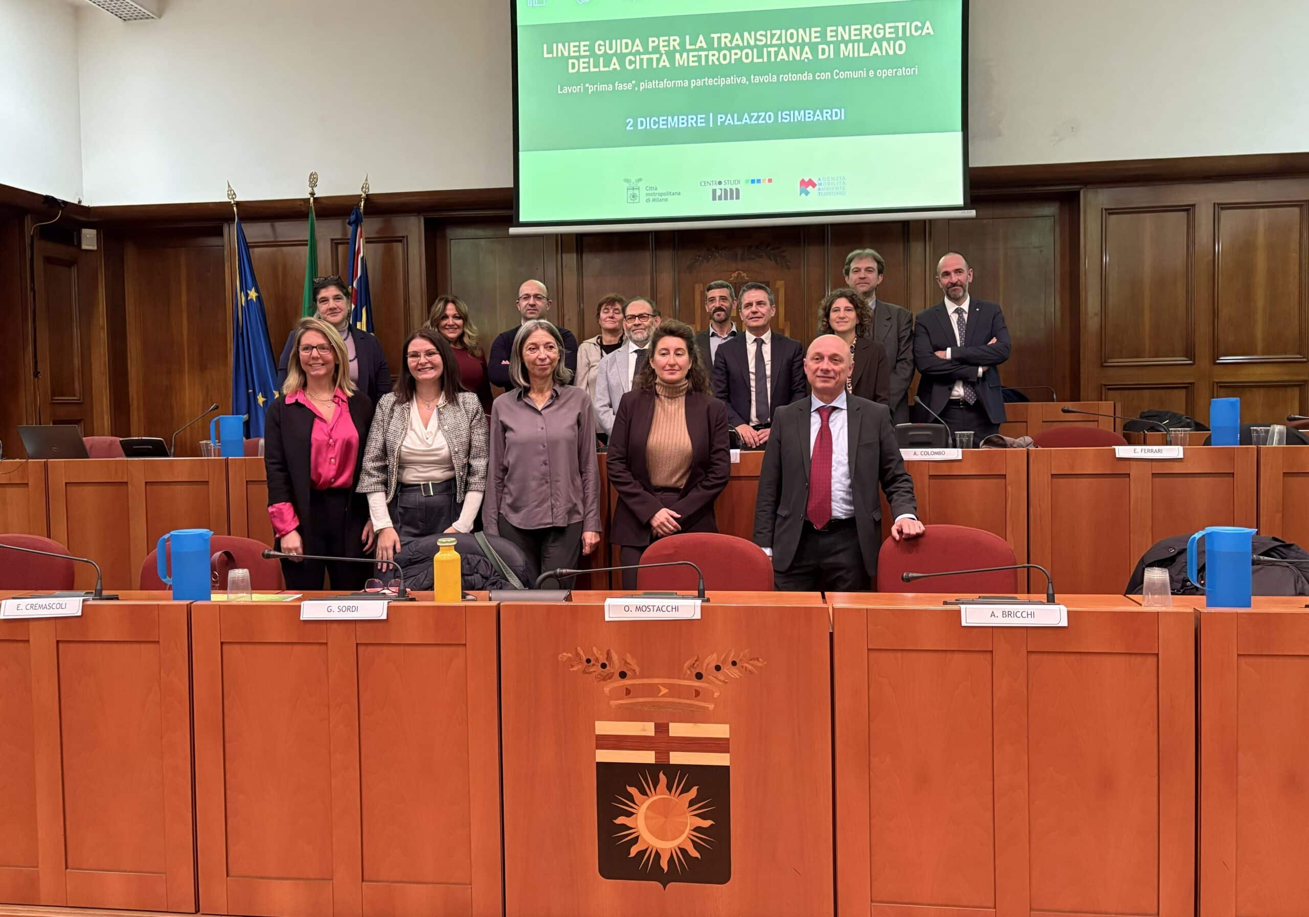 Varate le linee guida per la transizione energetica della Città metropolitana di Milano
