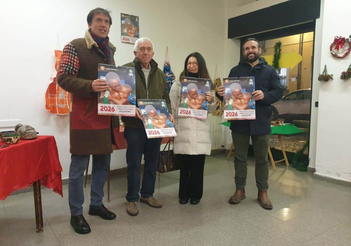 Magenta: presentato il calendario 2026 di Cuori Grandi, nella missione di Maristella si lavora per l’ospedale