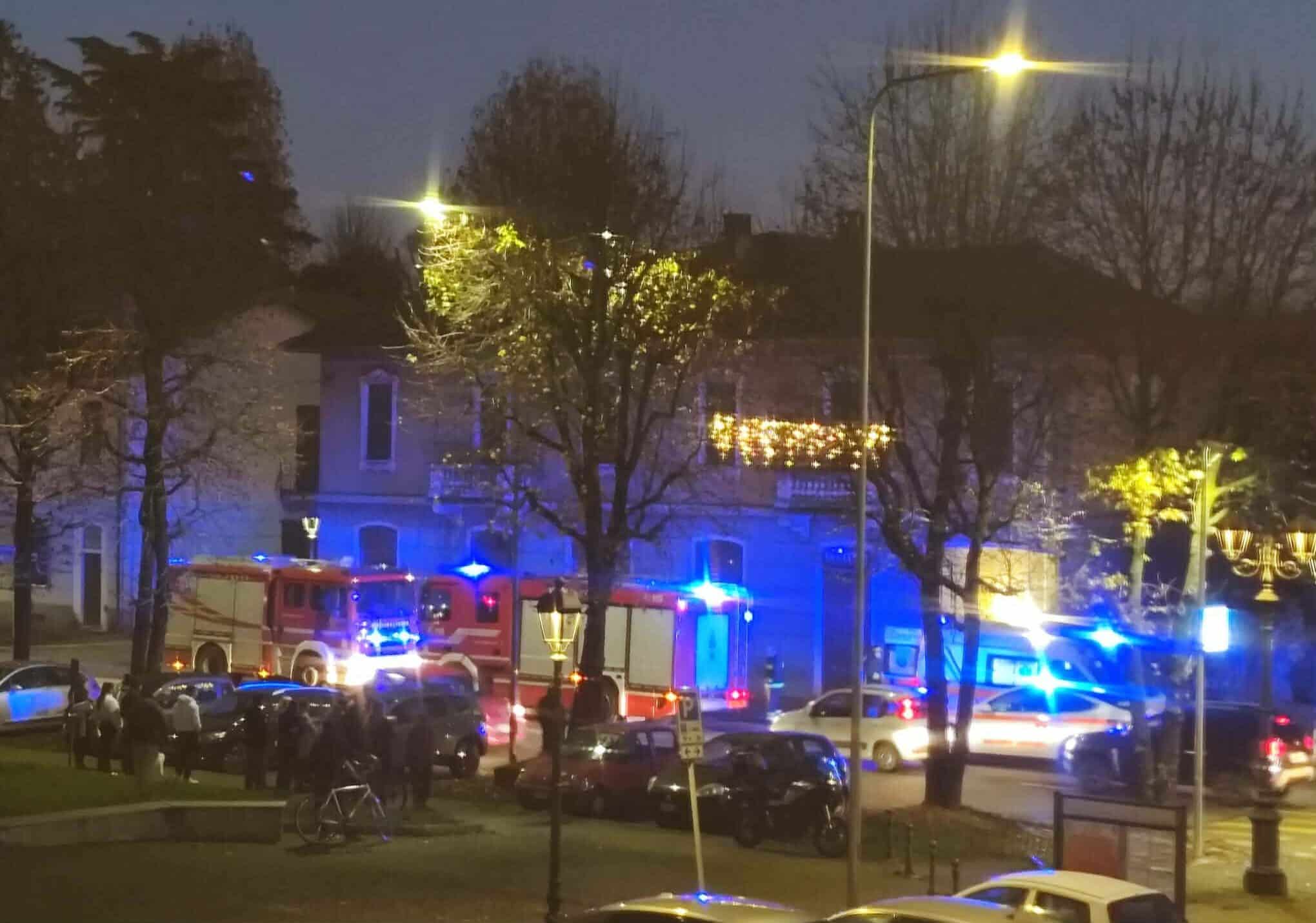 Sedriano: crolla la soletta del vecchio albergo, ferita una donna