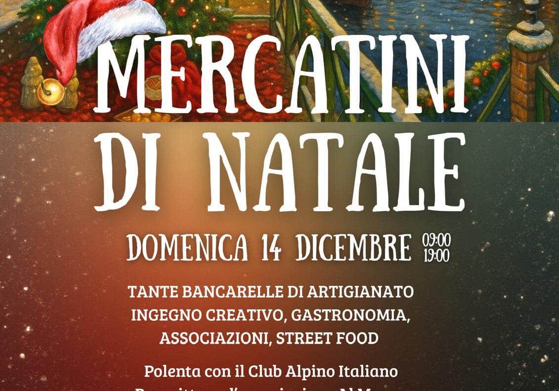 Boffalora brilla.. di luce natalizia: sabato 13 i Babbi Natale, domenica 14 mercatini nel borgo