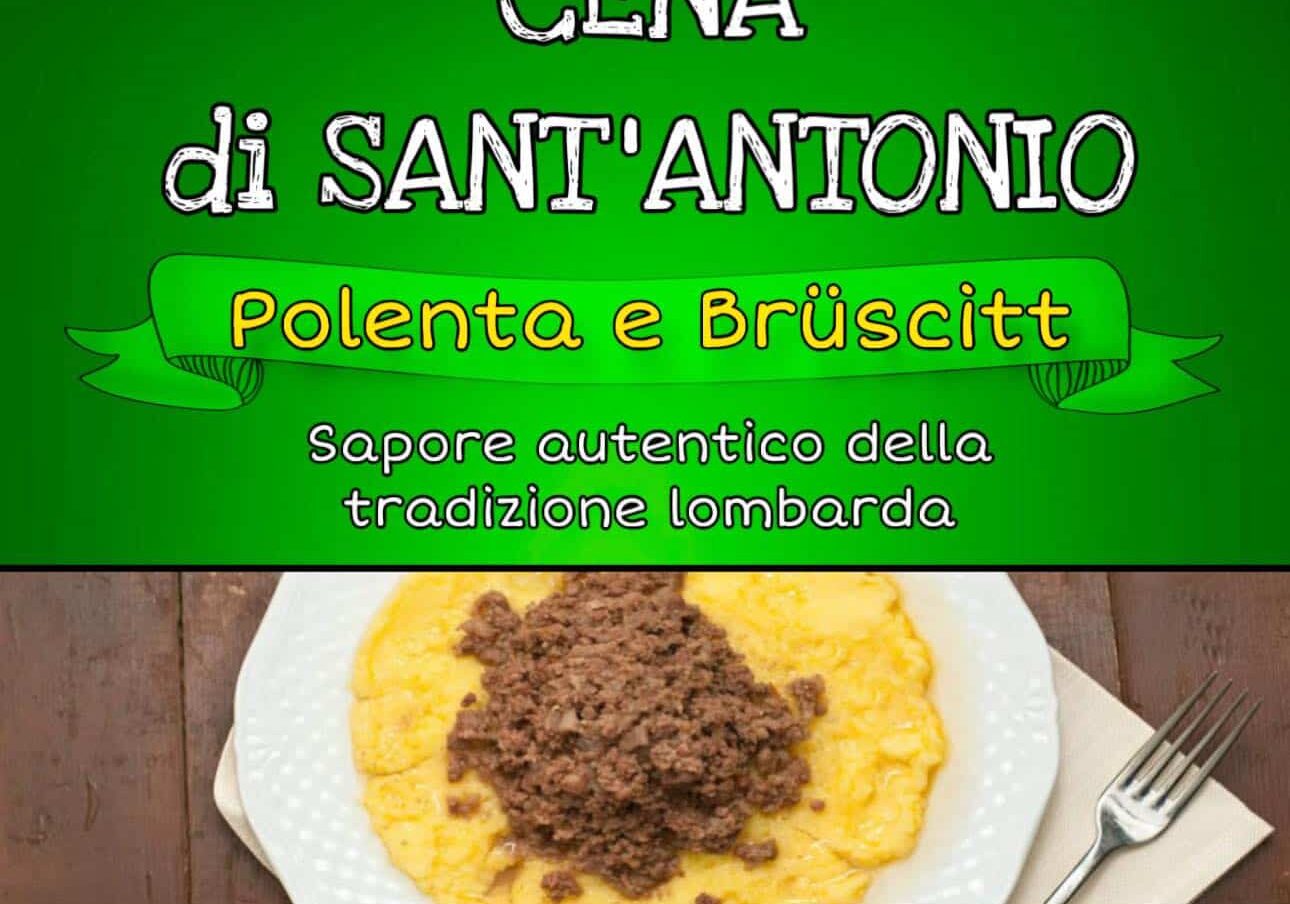 Polenta & Bruscitt per Sant’Antonio con la Lega di Marcallo con Casone