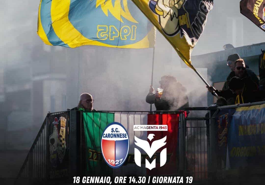 Calcio, Eccellenza. Il Magenta domenica alla prova Caronnese