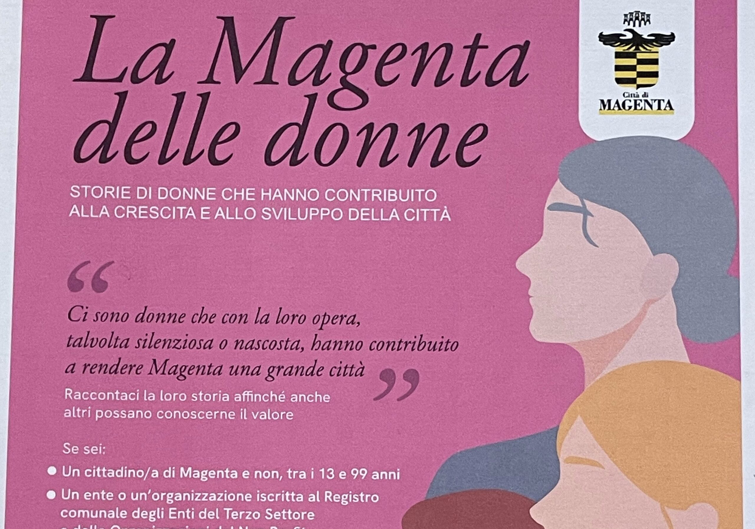 Ancora qualche giorno per partecipare a “La Magenta delle Donne”