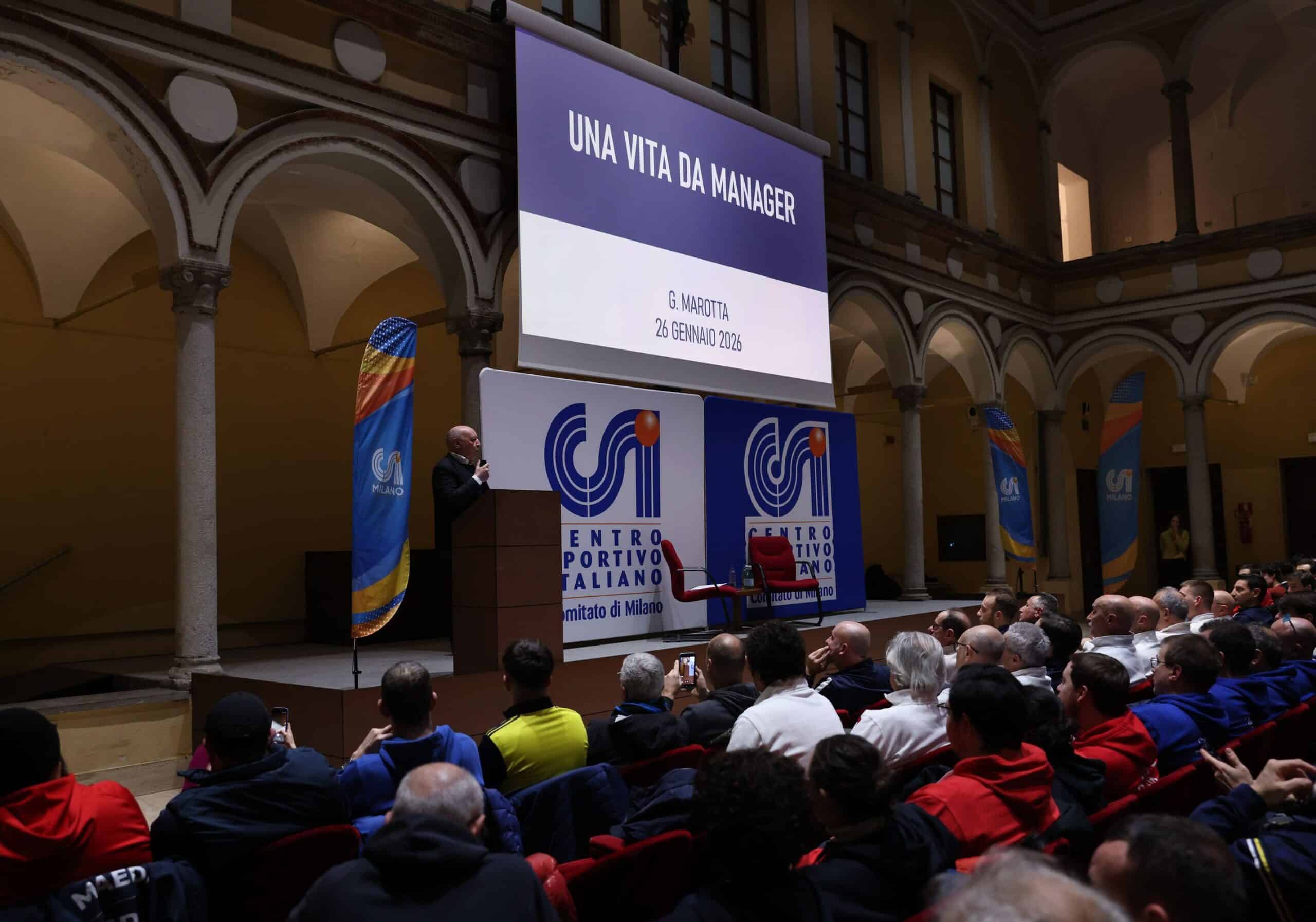 Beppe Marotta ambasciatore dello sport in Oratorio