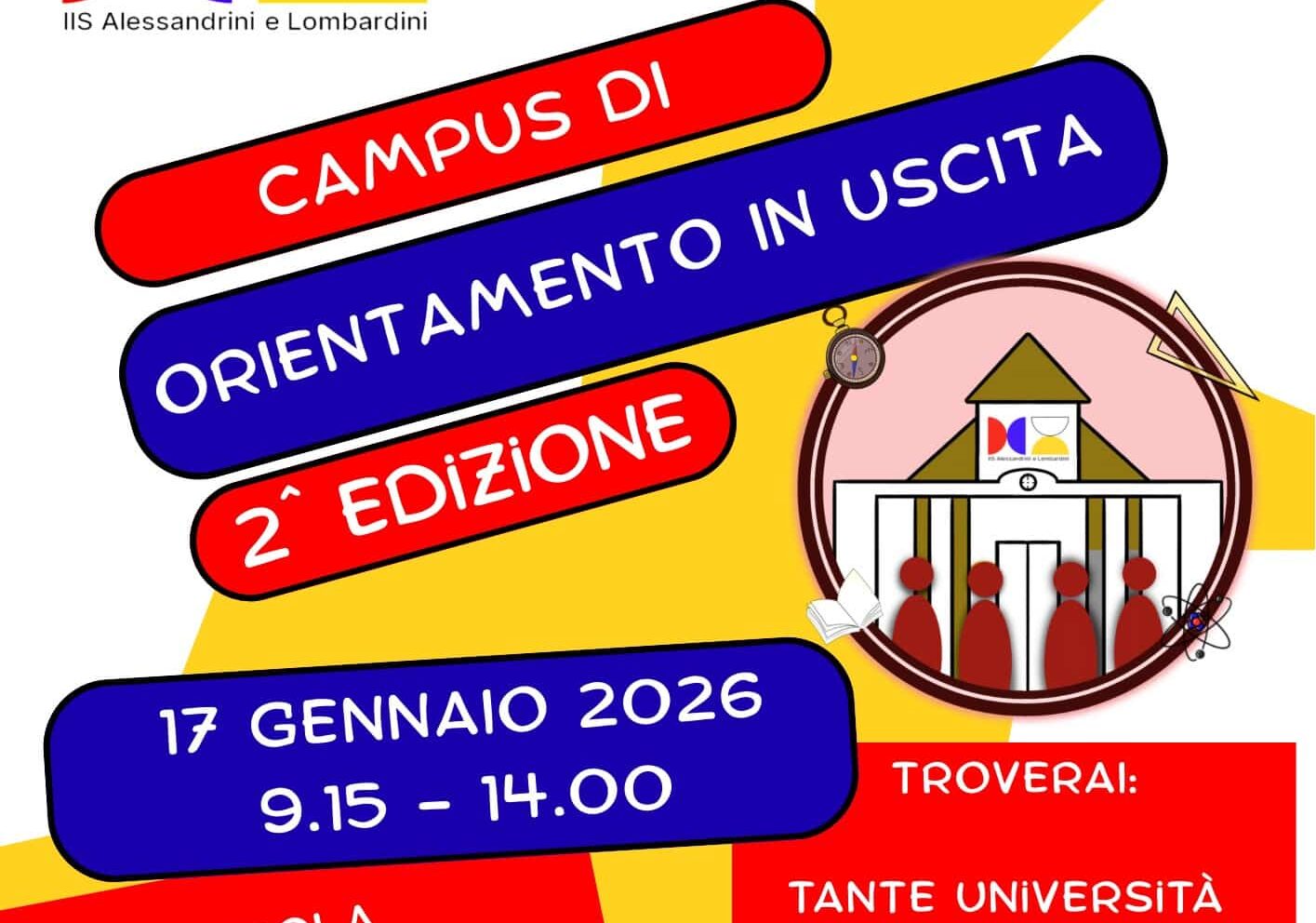 Seconda edizione del Campus di orientamento all’Alessandrini di Abbiategrasso