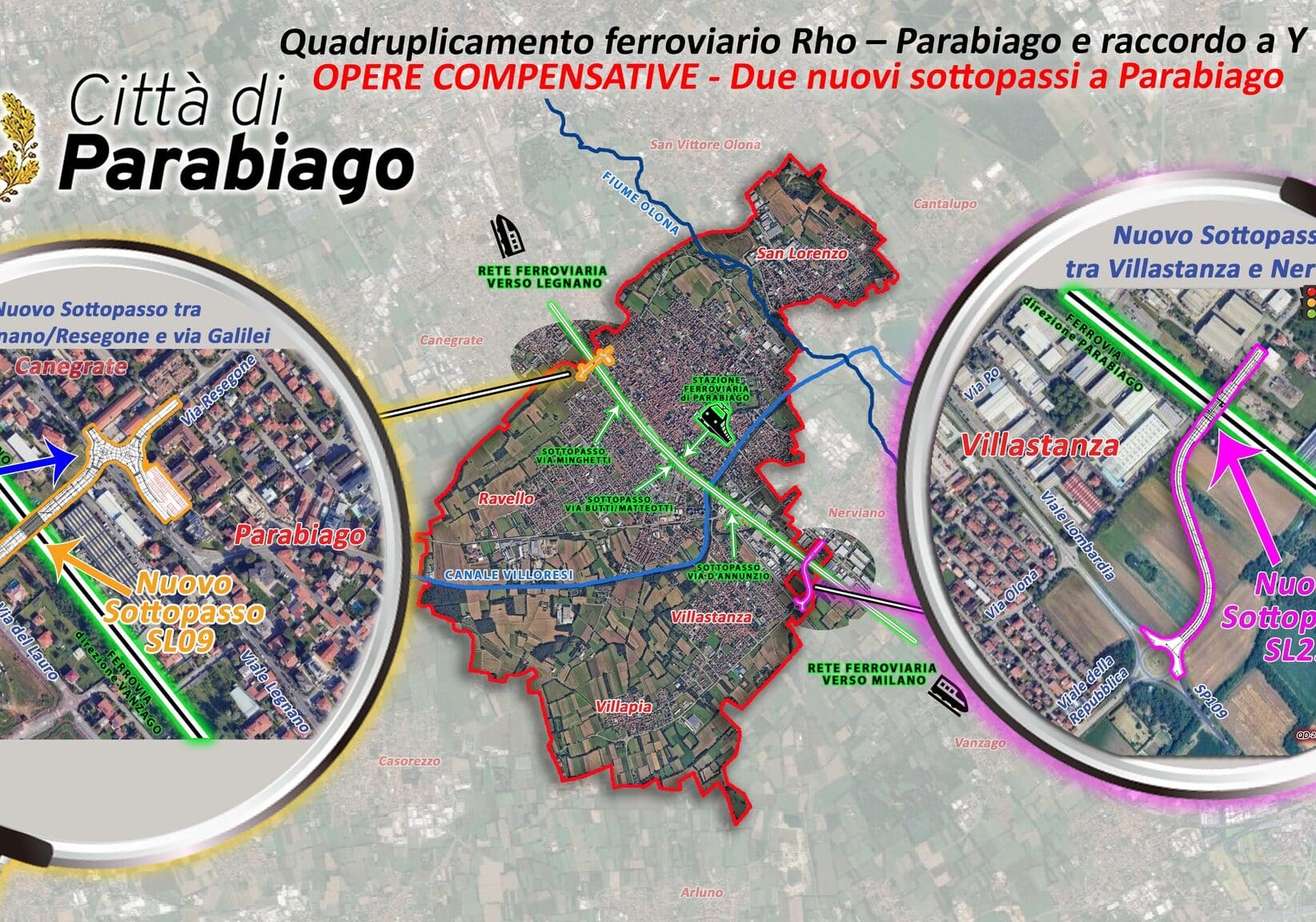 Parabiago: quarto binario e stato dei lavori, l’Amministrazione incontra RFI