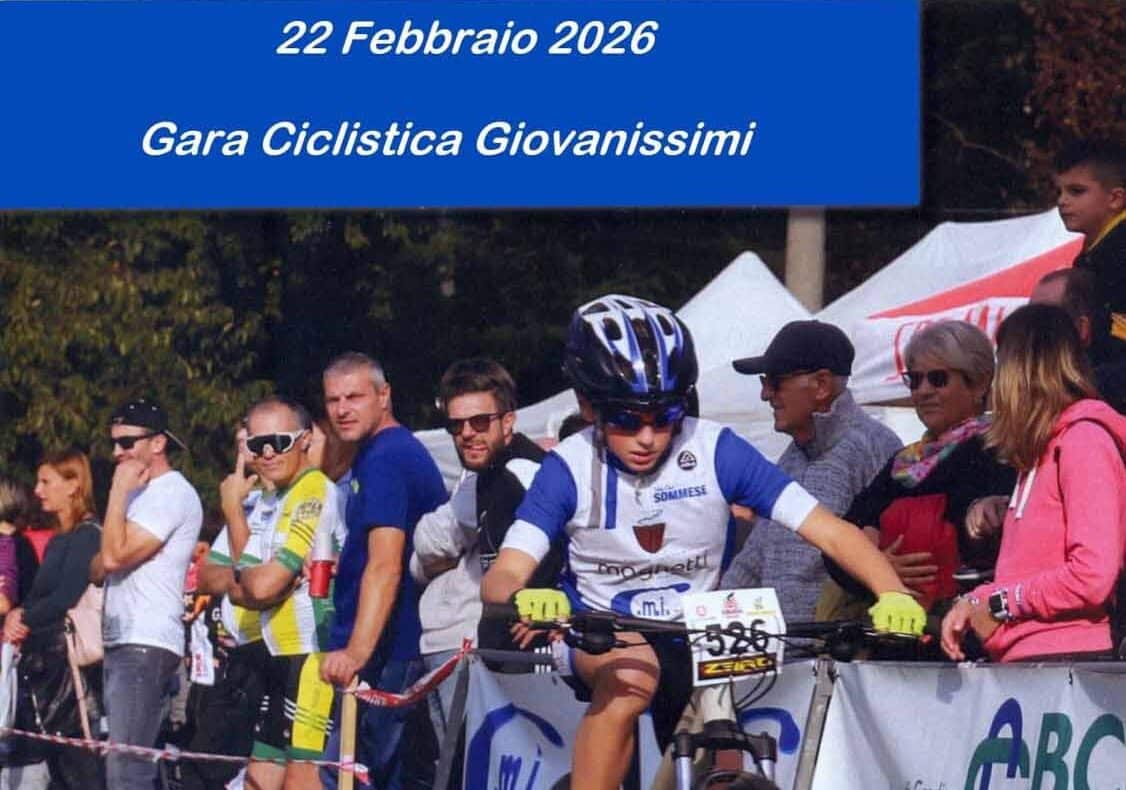 Parte da Somma Lombardo il circuito Short Track 2026 per i giovanissimi ciclisti